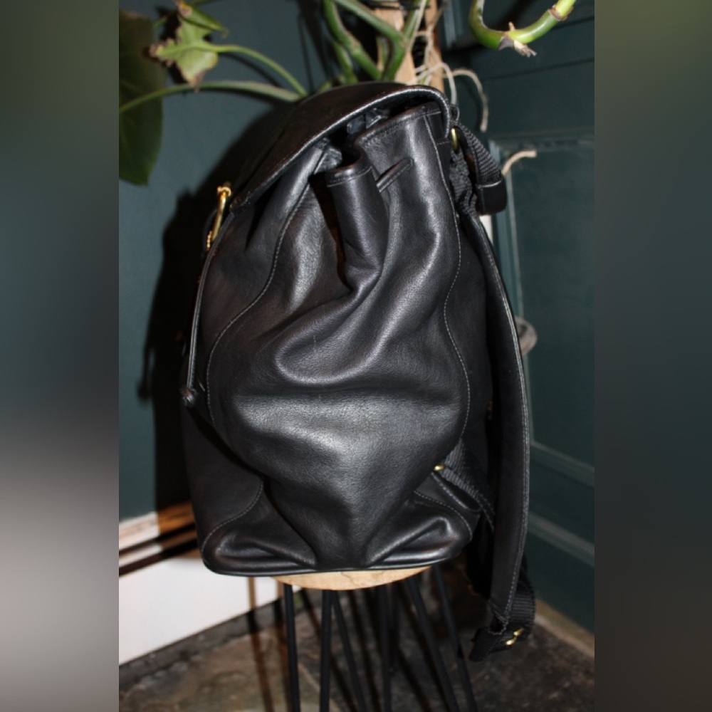 Coach Leather Backpack - Picture 5 of 13
